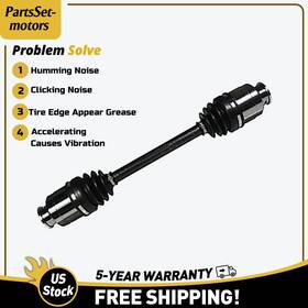 Carszfz20251024-1594 Partsset-motors Gsp Ncv66901 Rear Cv Axle Assembly Fits Subaru 85-86 Dl Gl
