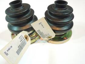 92333203700 Porsche 1984-1989 911 Rear Axle Boot Pair Repair Kit Wit Flange Oem New