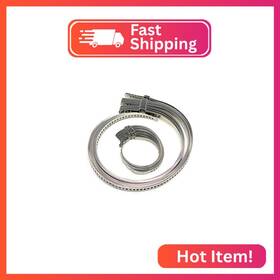 C2-108-24 Powerworks Stainless Steel Universal Adjustable Axle Cv Joint Boot Crimp Clamp Kit