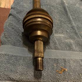 4106142 Saab 88 89 Classic 900 Right Front Drive Axle Non-abs Outer Joint And Inner Tripod