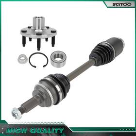 Sci848510too Scitoo-autoparts Front Rh Cv Axle Shaft Wheel Hub Bearing For Ford Edge Lincoln Mkx 07-10 Awd