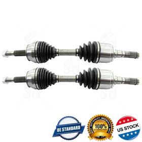 Ncv53200 Six-degrees Front Pair Cv Axle Shaft For 2016-2024 Nissan Titan Xd 5l 5.6l 4wd Rwd