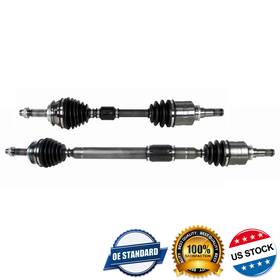 Ncv69095 Six-degrees Front Pair Cv Axle Shaft For 2017-2018 Toyota Corolla Im 2016 Scion 1.8l Fwd