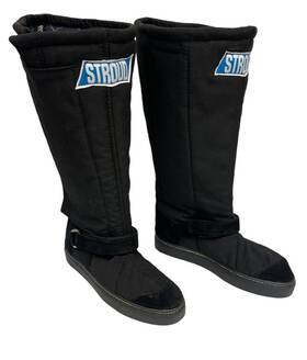 820-11 Stroud Safety Boots Black Nomex Mens Size 11 Sfi 20