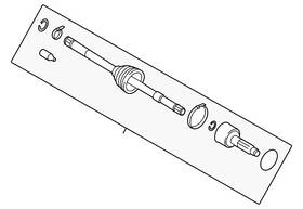 28391an010 Subaru Genuine Outer Joint Assembly