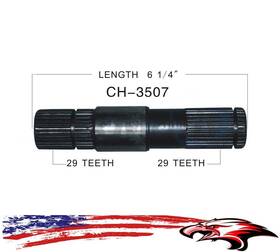 Ch-3507 Surtrack Front Inner Intermediate Shaft For Crysler Aspen Dodge Dakota Durango Ram 1500