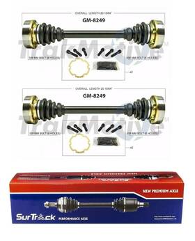 Gm-8249 Surtrack For Pontiac Gto Rwd 2005-2006 Pair Of Rear Cv Axle Shafts Set