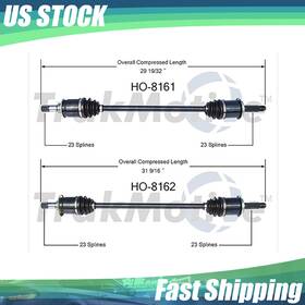 Oap20211206lrm4e-9a Surtrack For 2003-2011 Honda Element 4wd Cv Axle Shaft Rear Pair Left Right 2
