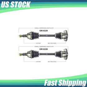 Outcy211221049a-9a Surtrack For Chevy Tahoe Silverado Yukon Xl 07-12 Front Cv Axle Shafts Set