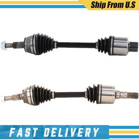 Xjjpzb251027tra0644a Surtrack For Jeep Grand Cherokee Commander Awd/4wd 2 Front Cv Axle Shafts Set