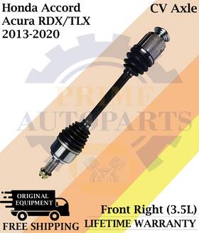 Tn50070 Top Notch Premium Oe Front Right Cv Axle For 2013-2020 Honda Accord Acura Rdx/tlx 3.5l