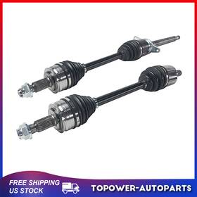 66-3791 Topower-autoparts-cv Axle Shaft Assembly Pair/2pcs Front Left Right For Dodge Dart 2013-2016 Auto Trans