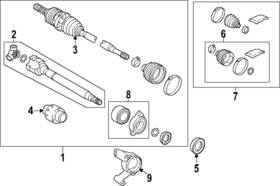 04427-0e130 Toyota Genuine Boot Kit