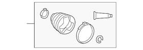 04437-08110 Toyota Genuine Inner Boot