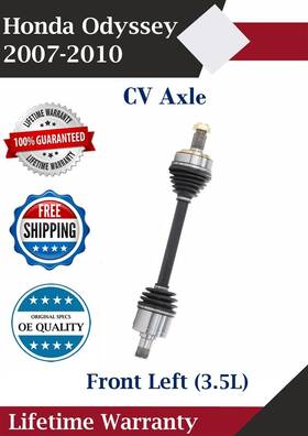 Ho8232 Track Motive New Oe Front Left Cv Axle For 2007-2010 Honda Odyssey 3.5l Lifetime Warranty
