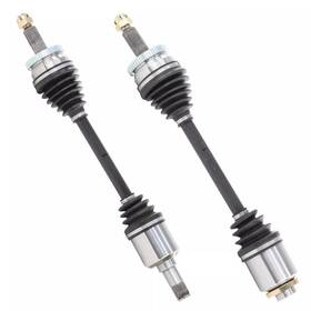 Baphy-8114-8111 Trakmotive Front Cv Axle Shafts Set Of 2 For Hyundai Santa Fe Awd/fwd 2007-09