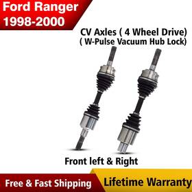 Fd8064 Trakmotive New Oe Front Cv Axle Shafts For 98-00 Ford Ranger 4wd Lifetime Warranty