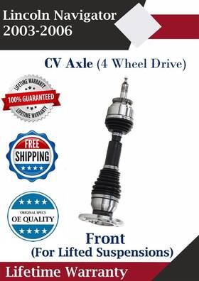 Fd8123xtt Trakmotive New Oe Front Cv Axle For 2003-2006 Lincoln Navigator 5.4l 4wd Lifetime Warranty