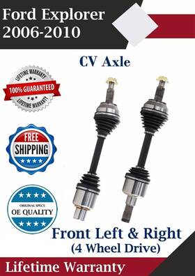 Fd8138 Trakmotive Oe Front Left And Right Cv Axle For 2006-2010 Ford Explorer 4wd Lifetime Warranty