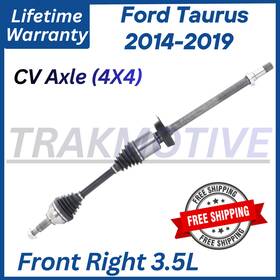Fd8164 Trakmotive New Oe Front Right Cv Axle For 2014-2019 Ford Taurus 3.5l 4x4 Lifetime Warranty Fd8164 Trakmotive New Oe Front Right Cv Axle For 2014-2019 Ford Taurus 3.5l 4x4 Lifetime Warranty