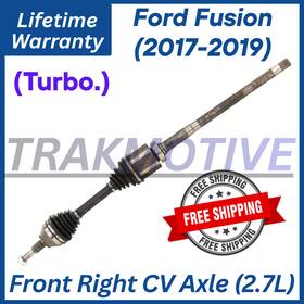 Trakmotive Fd8377 Oe Front Right Cv Axle For 2017-2019 Ford Fusion 2.7l Turbo Lifetime Warranty