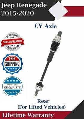 Fi8007xtt Trakmotive Oe Rear Cv Axle For 2015-2020 Jeep Renegade With Lifted Susp. Lifetime Warranty