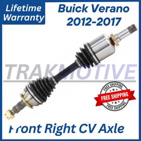 Gm8297 Trakmotive New Oe Front Right Cv Axle For 2012-2017 Buick Verano Lifetime Warranty