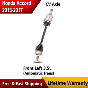 Ho8428 Trakmotive New Oe Front Left Cv Axle Fits 2013-2017 Honda Accord 3.5l Auto Lifetime W
