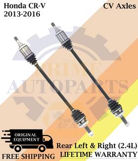 Ho8479 Trakmotive Premium Oe Rear Cv Axles For 2013-2016 Honda Cr-v 2.4l Lifetime Warranty