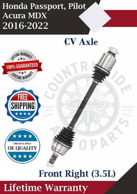 Ho8562 Trakmotive Oe Front Right Cv Axle For 2016-2022 Honda Pilot/passport/acura Mdx Lifetime Wa Ho8562 Trakmotive Oe Front Right Cv Axle For 2016-2022 Honda Pilot/passport/acura Mdx Lifetime Wa