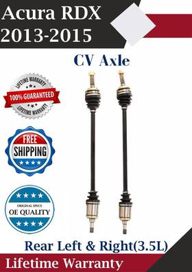 Ho8596 Trakmotive New Oe Rear Left And Right Cv Axle For 2013-2015 Acura Rdx 3.5l Lifetime Warranty