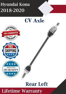 Hy86009 Trakmotive New Oe Rear Left Cv Axle For 2018-2020 Hyundai Kona Lifetime Warranty