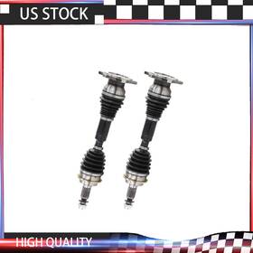 Trakmotive Lapa070725v5748 Oe Front Left And Right Cv Axle For 2000-2013 Chevrolet Suburban 2500 4wd With Lift