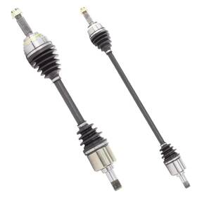 Mi-8087 Trakmotive Front Cv Axle Shafts Set Of 2 For Mitsubishi Mirage Fwd 97-02 1.5l