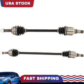 Mi8231 Trakmotive New Oe Front Cv Axles For 2017-2018 Mitsubishi Mirage G4 1.2l With Warranty
