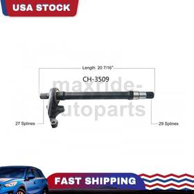 Mrap250417345934 Trakmotive Front Right Passenger Side Cv Intermediate Shaft Fits 2009 Dodge Grand Caravan