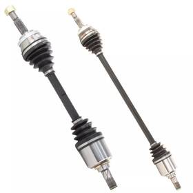Ni-8021 Trakmotive Pair Set Of 2 Front Cv Axle Shafts For Nissan Sentra 1.8 Fwd 2000-06