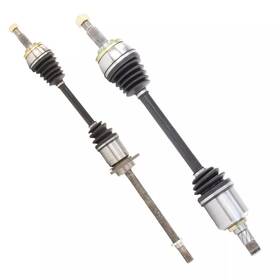 Ni-8212 Trakmotive Front Cv Axle Shafts Set Of 2 Fits Nissan Quest Fwd 4 Speed Trans