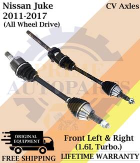 Ni8363 Trakmotive Premium Oe Front Cv Axles For 2011-2017 Nissan Juke 4x4 Lifetime Warrant