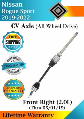 Ni86004 Trakmotive New Oe Front Right Cv Axle For 2019-2022 Nissan Rogue Sport 2.0l 4x4 Lifetime W