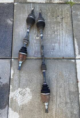 Ni8673 Trakmotive Front Cv Axles For 2014-2016 Nissan Versa Automatic Trans