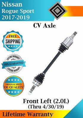 Trakmotive Ni8688 New Oe Front Left Cv Axle For 2017-2019 Nissan Rogue Sport 2.0l Lifetime Warran