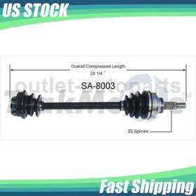 Oletau230710112584-as Trakmotive Oe Front Right Passenger Cv Joint Axle Shaft Fits 1985 1986 - 1989 Saab 900
