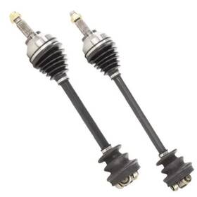 Sa-8013 Trakmotive Front Cv Axle Shafts Set Of 2 For Saab 900 Fwd 8 Valve 1981-1989