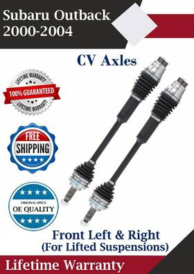 Sb8011xtt Trakmotive New Oe Front Cv Axles For 2000-2004 Subaru Outback 2.5l 3.0l With Lift Lifetime W Sb8011xtt Trakmotive New Oe Front Cv Axles For 2000-2004 Subaru Outback 2.5l 3.0l With Lift Lifetime W