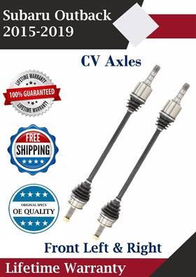 Sb8120 Trakmotive New Oe Front Cv Axles For 2015-2019 Subaru Outback 2.5l 3.6l Lifetime Warranty
