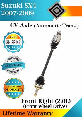 Sk8088 Trakmotive Oe Front Right Cv Axle For 2007-2009 Suzuki Sx4 Automatic Trans. Lifetime Warra