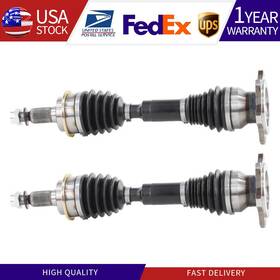 Suspfz20231026a2709-car Trakmotive 2pcs Front Left Right Cv Axle Half Shaft Fits H2 2003-2009