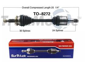 To-8272 Trakmotive For Toyota Rav4 06-12 3.5l V6 Fwd/4wd Front Driver Left Cv Axle Shaft