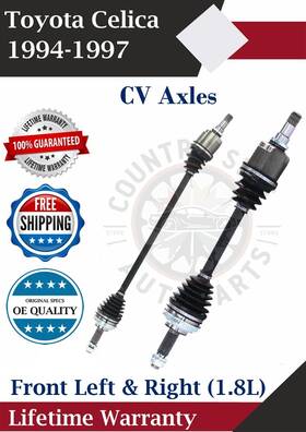 To8100 Trakmotive New Oe Front Cv Axles For 1994-1997 Toyota Celica 1.8l Lifetime Warranty